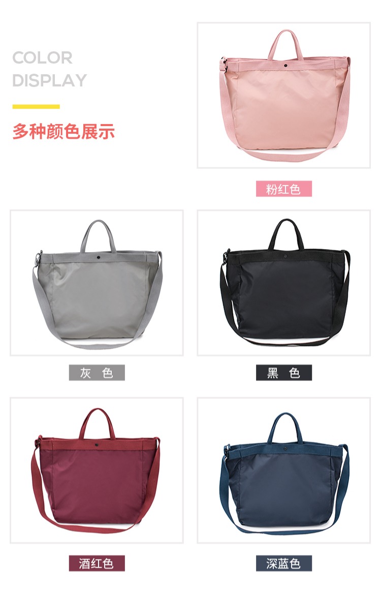 Túi du lịch khoảng cách siêu ngắn dung lượng lớn túi đeo vai Túi xách túi xách du lịch gấp túi duffel túi vải du lịch nữ
