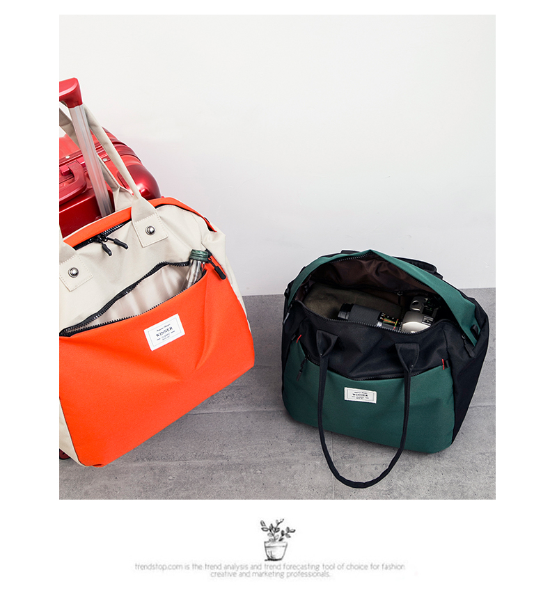 Ngắn- khoảng cách tote túi du lịch túi duffel túi túi du lịch hành lý nhỏ đặt xe đẩy trường hợp xe đẩy túi du lịch túi nữ nam may túi du lịch