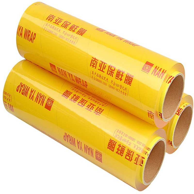 Supermarket Preservation Film Wrapping Film Disposable Packaging Film Kitchen Home Preservation Film Foot Rice Large Rolls Food Grade Commercial