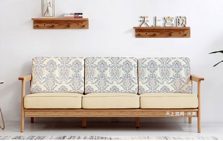 Sofa gỗ rắn tùy chỉnh 笠 bao gồm tất cả vải bao gồm hiện đại đơn giản phổ quát bọt biển đệm sofa - Ghế đệm / đệm Sofa nệm ngồi
