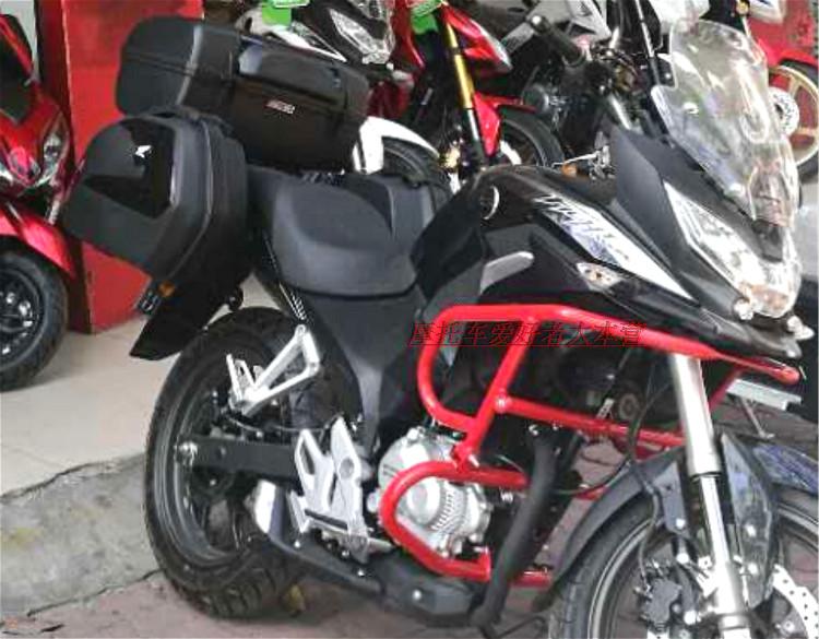 Áp dụng cho Honda Warhawk CBF190X hộp phía sau kệ phía sau hộp mang hộp điều chỉnh xe máy - Xe gắn máy phía sau hộp thùng đựng đồ xe máy honda