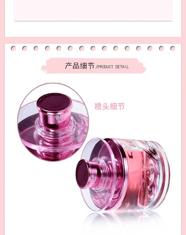 Nước hoa chính hãng Meyton Xoay 60ml eau de circle Lasting Rose Light Hương thơm nước hoa nam và nữ