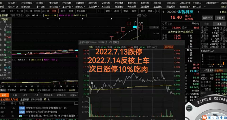 图片[2]-股票超短核心人气票反核战法＋打二板战法炒股实战视频教程-金光福宝