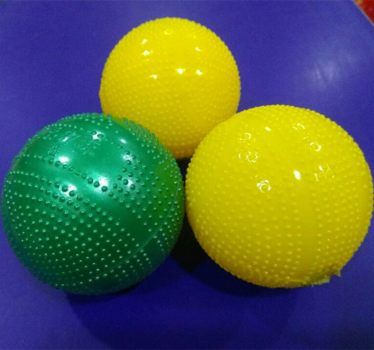 Hongfu soft ball plastic tai chi ball with sand and hemp penalty ball free from inflation 10 pcs