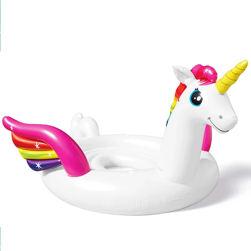 Intex, большой надувной водный плавательный круг, единорог, популярно в интернете