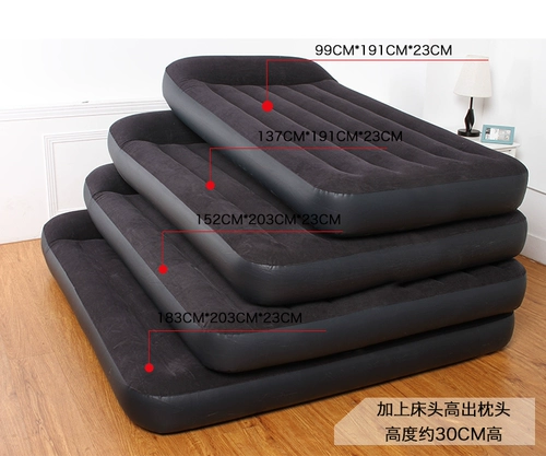 Intex, матрас, портативный кушон в обеденный перерыв, увеличенная толщина