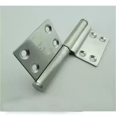 Widened iron-free slotting wardrobe glass clamp stainless steel hinge elastic power distribution cabinet bearing industrial Cabinet linkage door hinge