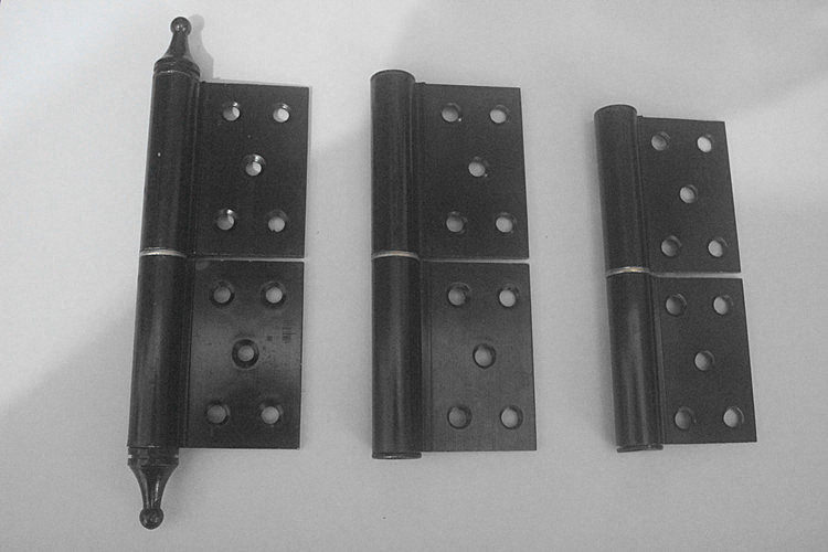 Powder room hinge hinge bathroom door toilet aluminum hinge old-fashioned flush-free flat detachable aluminum alloy loose-leaf space aluminum