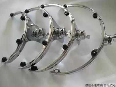 Jazz drum kit electroplating drum drum support suspension ring suspension