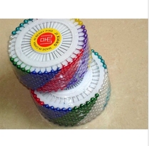 Color vertical cutting special bead needle a box of 12 discs 480 Chinese knots with positioning needle large discount
