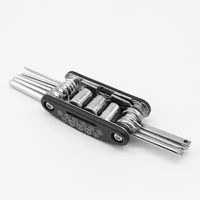 Foldable hexagon wrench set Male Imperial Plum Blossom Hexagon screwdriver Metric Plum Blossom hexagon