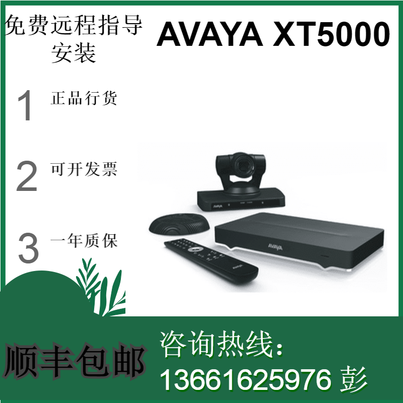 AVAYA video conference XT5000 Asia - America Radvision Terminal Primary factory warranty built - in multi - point