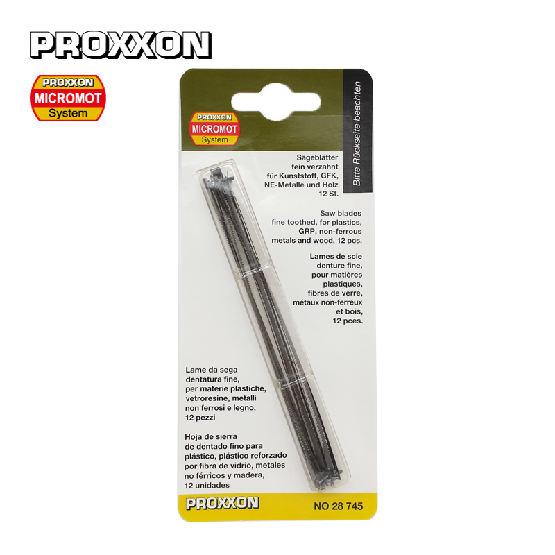 German PROXXON Mini 127x1 127x1 76x0 76x0 25mm25TPI tooth with pin curve saw blade 28745]