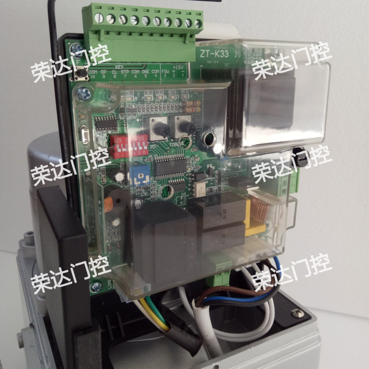 Кодовый замок 大功率单相220伏拉力2000公斤电动庭院大门平移门电机 遥控开门机 Rongda