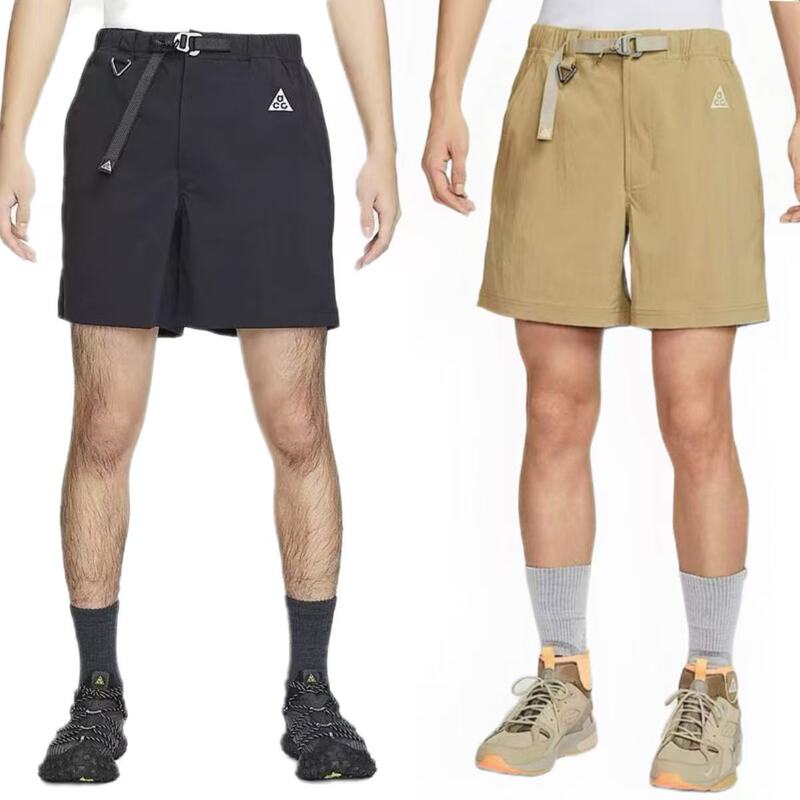 Nike Acg Shorts Men's Summer Outdoor Hiking Sports Pants Woven Five-Point Shorts Fn2431-297-010
