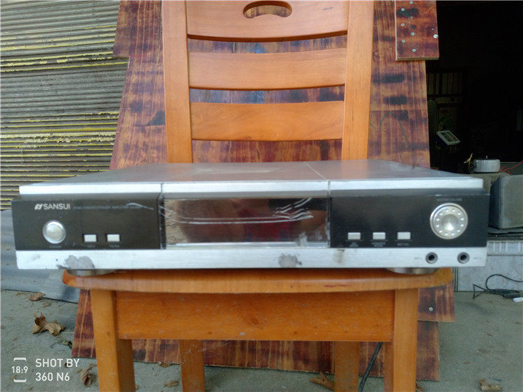 Original Sansui Landwater UX600 Fever Home Cinema Amplifier 6 channel straight passive gun