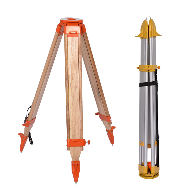 Tripod Aluminum alloy solid wood horizontal instrument measuring stent fittings