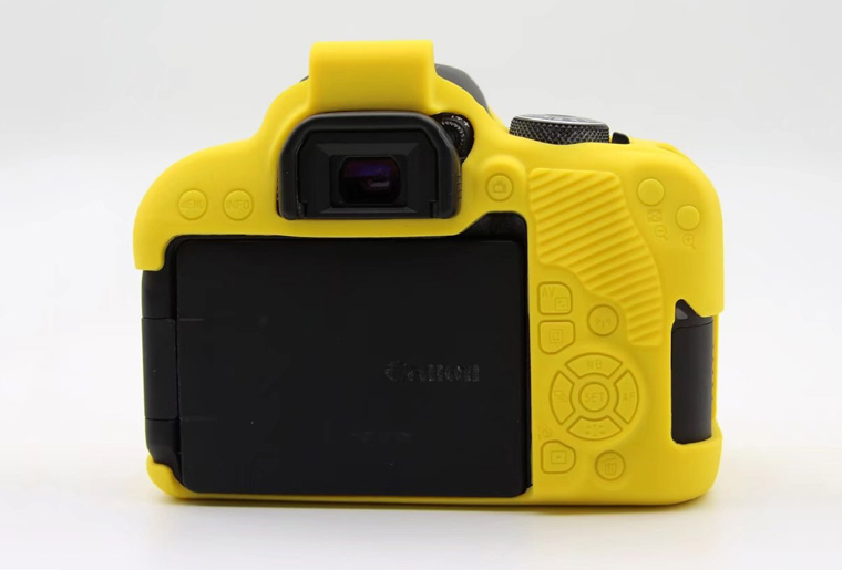 Canon 6D2 6D 5D3 5DS5DR 80D 5D4 750D 200D bộ SLR của silicone trường hợp camera bảo vệ - Phụ kiện máy ảnh kỹ thuật số túi máy ảnh nhỏ gọn