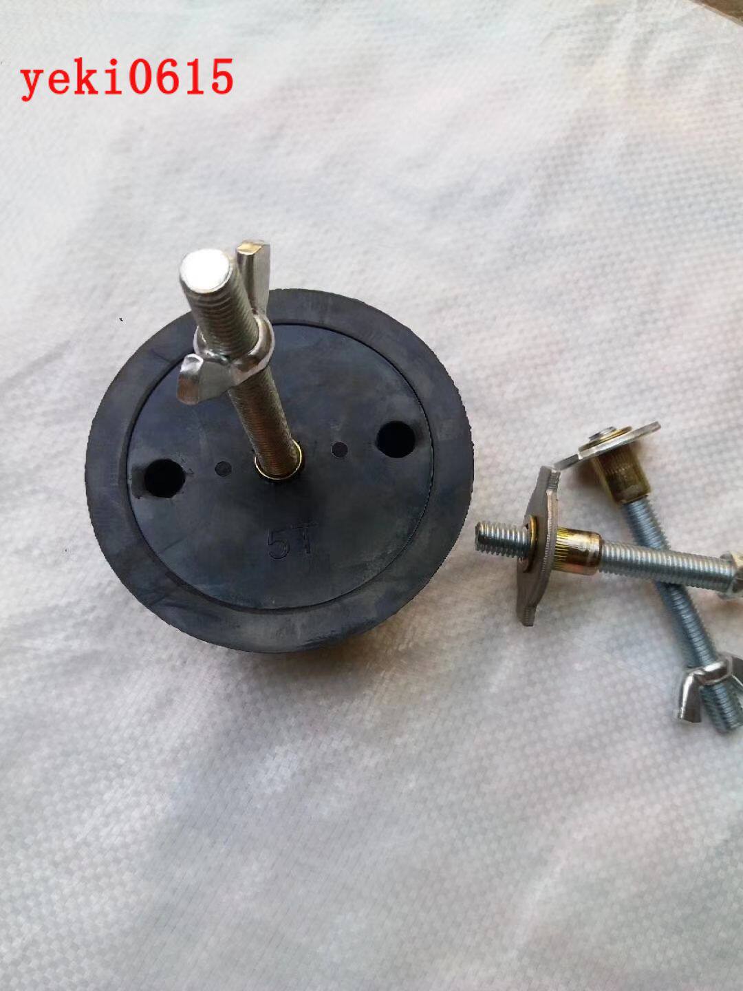 Round head hanging nail protection mold 5T hanging nail spreader building pre-embedded wave rubber ball rubber 2 5 hemisphere rubber rigging