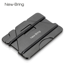 NewBring metal card Bag Mens ultra-thin high-quality wallet bank card set small drivers license card bag