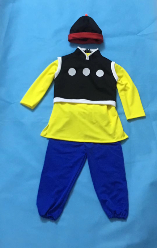 Adults and Kidsren, Old Lady and Son Performance Costumes, Erhu Performance Costumes, Big Sweet Potato, Old Lady and Child Performance Costumes