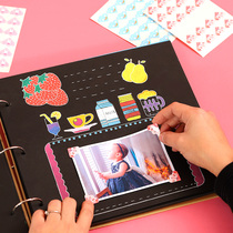 Photo album corner stickers handmade DIY album accessories materials super cute cartoon stickers corner paste photo decoration