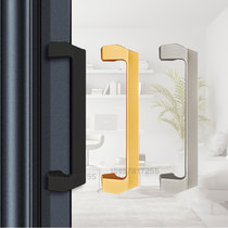 Heavy sliding door handle Sliding door handle Door handle Aluminum alloy wooden door handle Kitchen balcony living room Gold