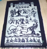 Guizhou Miao ручная ручная мастерская для краски для красителя домашнее отель декоративная живопись восковая краситель занавес восковая краска ручной ткани