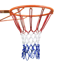 Basketball Net Plus Coarse Professionnel grossier Basket Net Basket Ring Blue Ball Net Standard Basketball Cadre Mesh Basket Netting Netting Basket Netting Basket