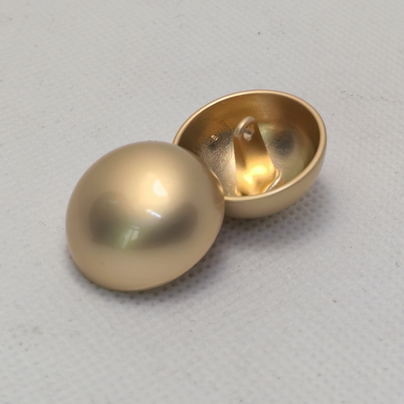 High-Quality Metal Shirt Buttons, Round Dome Mushroom Buttons, Sweater Cardigan Knitwear Fur Coat Outerwear Clothing Buttons