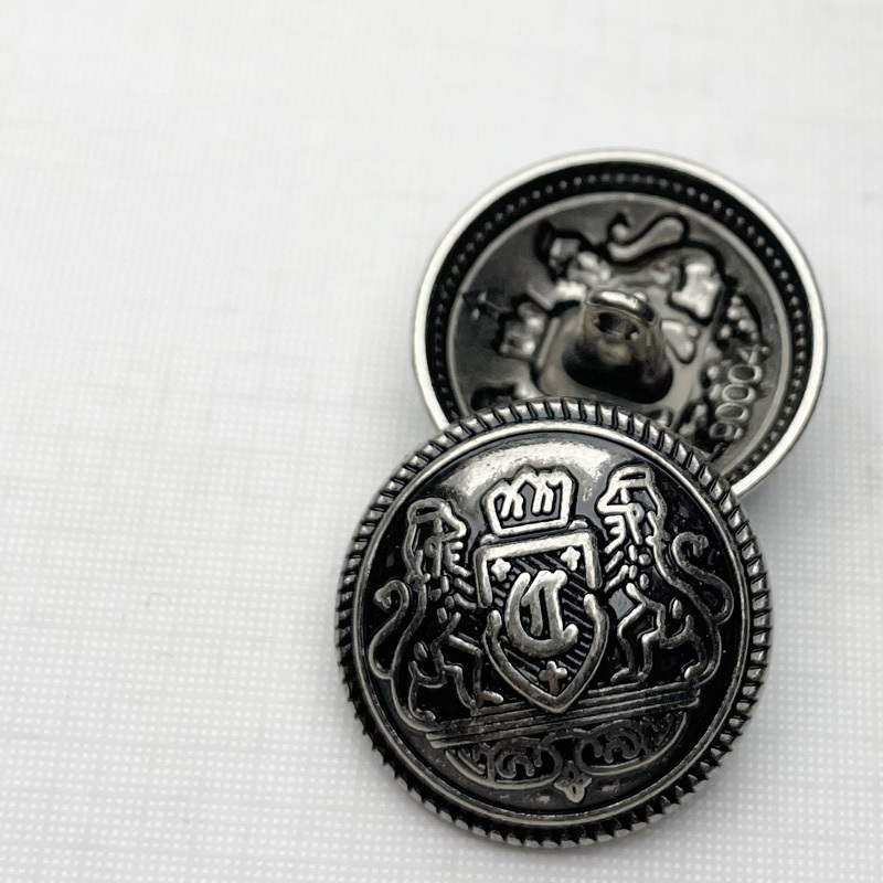 Coat Retro British Style Metal Buttons Trench Coat Buttons Sweater Knitwear Buttons Suit Pants Waist Buttons Cufflinks