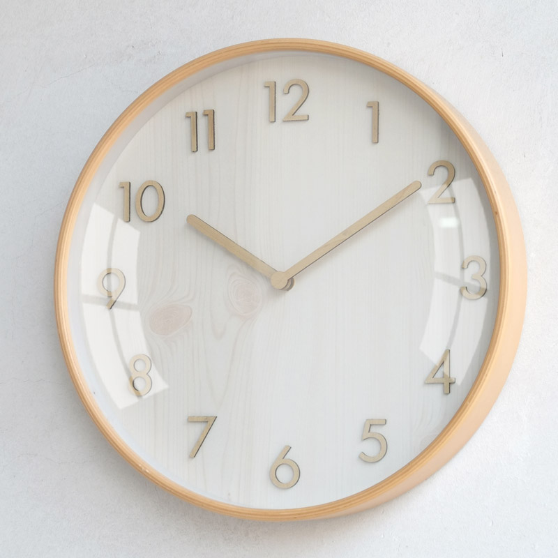 Mobius Nordic Quarter Watch Clock Hall Ultra-quiet in Wind Creative Log Wind Fashion Clock Clock