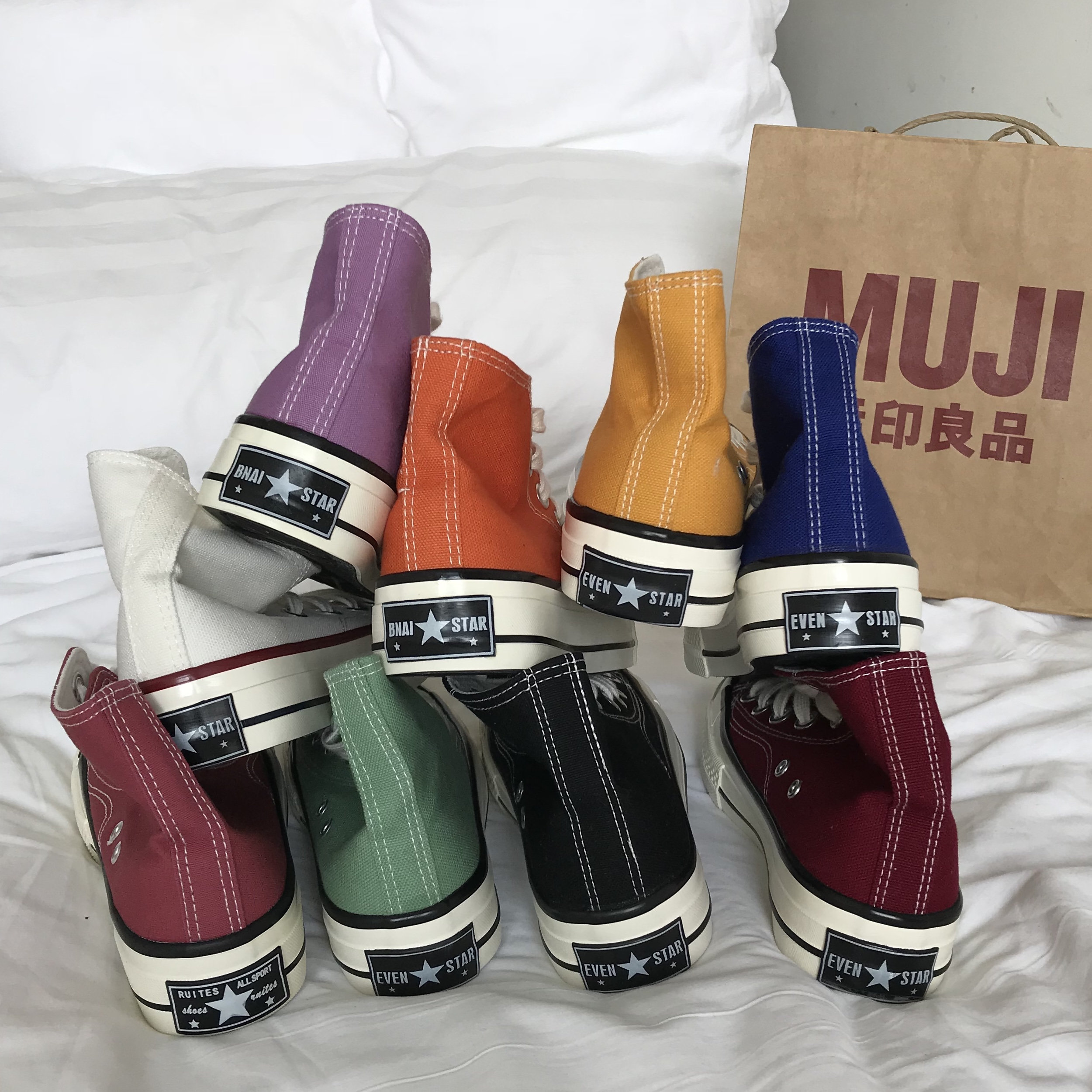 Jiang Naoki Korean replica Harajuku Hong Kong style simple all-match high-top canvas shoes female ulzzang couple casual shoes