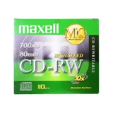 Япония Maxll McStar CD-RW Blank CD 10X Однокурсник с тонкой коробкой, изготовленной в коробке