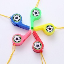Plastic whistle cheering whistle referee whistle fans lanyard game cheering games childrens toys gifts