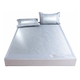 Summer ice silk mat three-piece set foldable