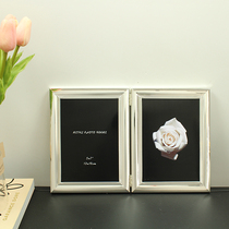 Creative set-up frame folding two metal 5-inch 6-inch five-inch six-inch seven-inch eight-inch model room ornaments