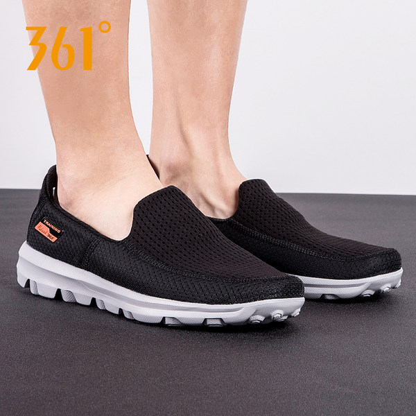 361度 夏季网面一脚套情侣款懒人鞋 休闲鞋 天猫优惠券折后￥89包邮（￥119-30）男、女35~44码多色可选