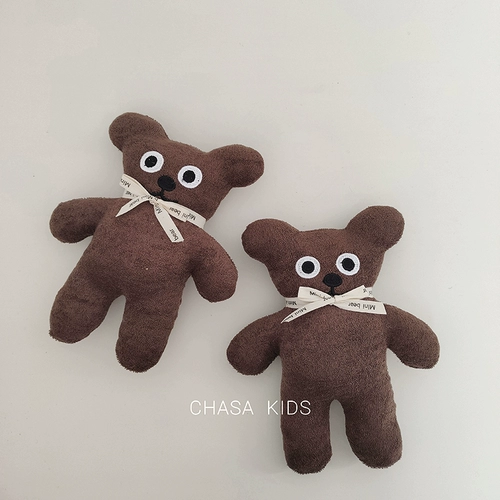 Милая успокаивающая коричневая кукла, Южная Корея, с медвежатами