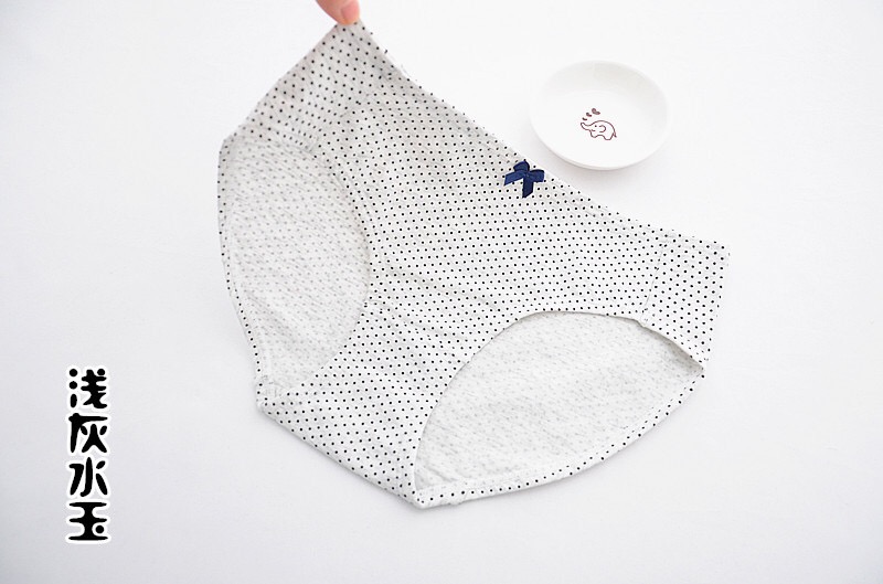 5 gói Dứa thư đồ lót nữ XL cotton eo tam giác quần short dễ thương thoáng khí ngọt ngào đồ lót nữ