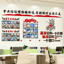 Sales Department inspirational wall stickers real estate company office wall creative decoration acrylic 3D three-dimensional wall stickers