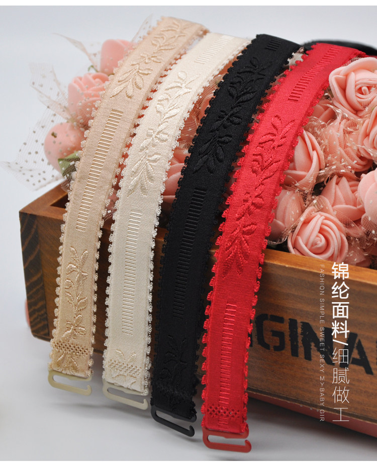 Sangles pour lingerie Jacquard bandoulière 1008 - Ref 805011 Image 8