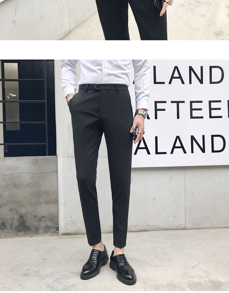 Suit nam phù hợp với giới trẻ Slim suit kinh doanh phiên bản Hàn Quốc của xu hướng giải trí kiểu Anh đẹp trai không vảy nhỏ phù hợp với nam bộ vest nam trẻ trung