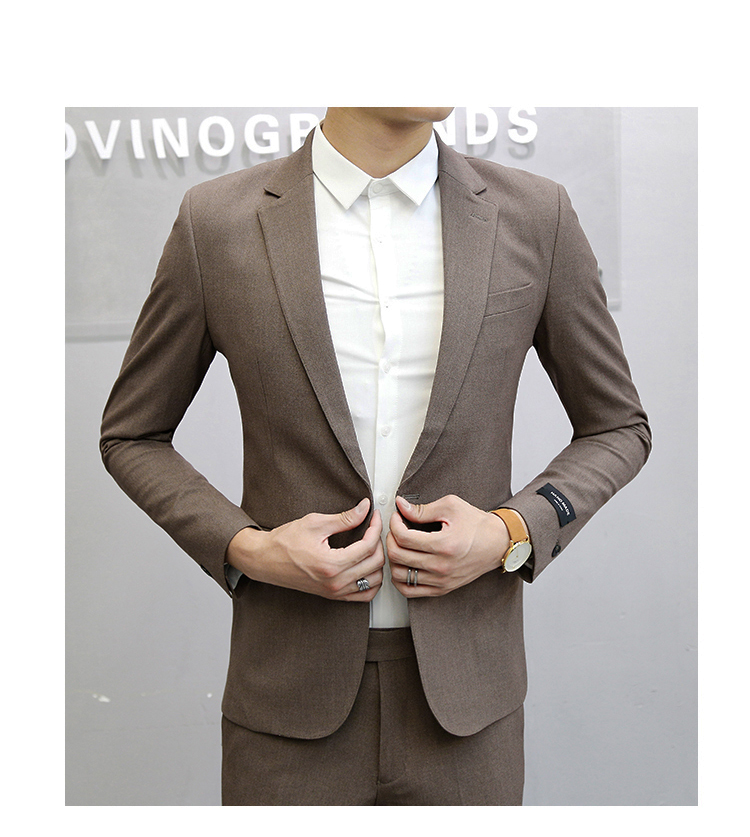 Hàn quốc Dongdaemun Phù Hợp Với Suit Men của Hàn Quốc Slim Nhỏ Phù Hợp Với Nam Kinh Doanh Chuyên Nghiệp Phù Hợp Với Người Anh Giải Trí