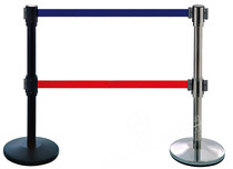 South double-layer one-meter line railing isolation belt cordon railing seat telescopic belt Bank queuing fence fence
