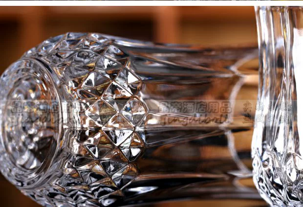 Diamond Crystal Cup High Red Wine Glass Wine Glass Glass Glass Wine Wine Đặc biệt