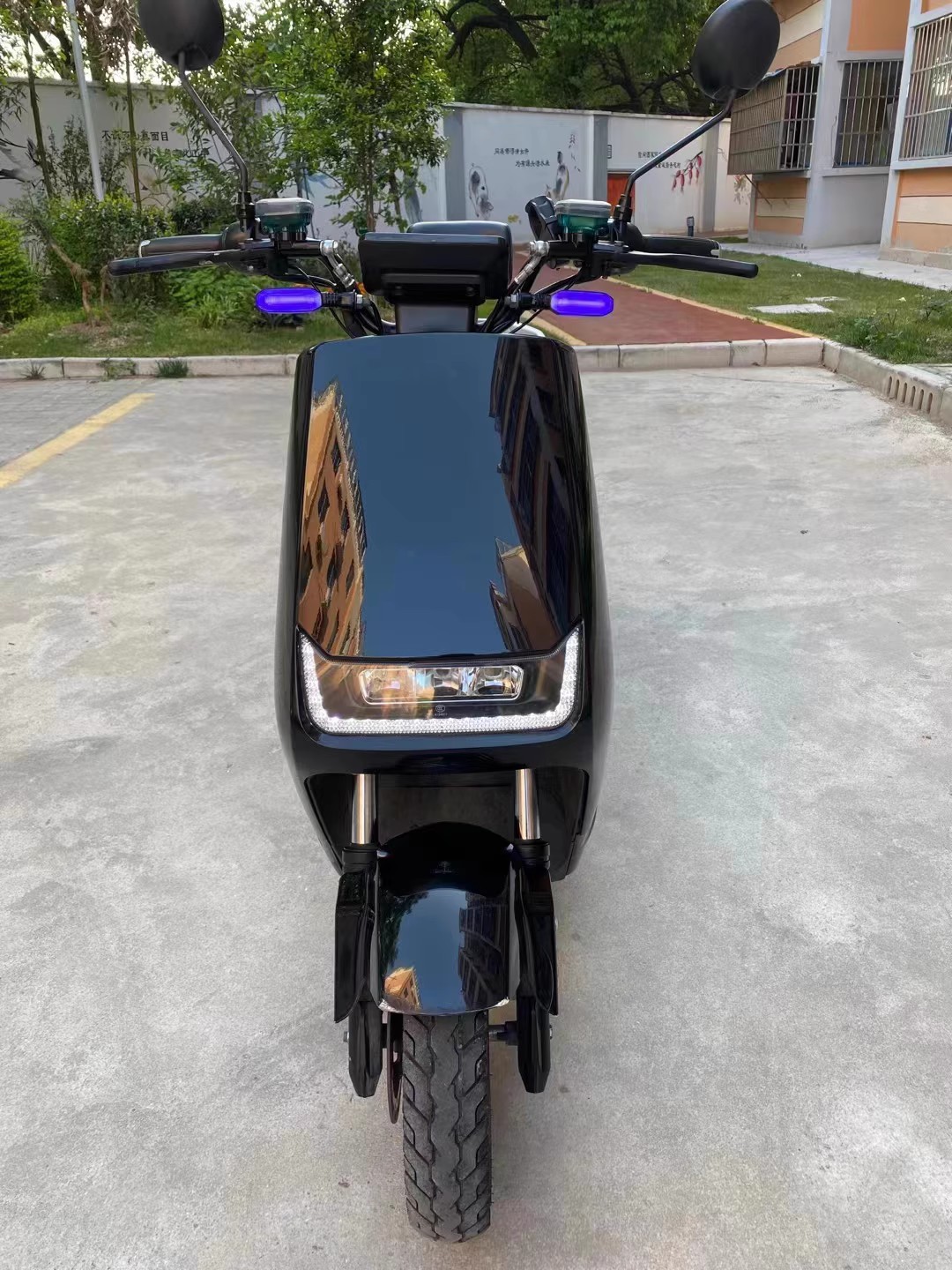 Golden Arrow Tmall Niu electric scooter front mudguard, Li Ma Xiaodao front mudguard, Xinlei Green, Jia Sai Ge Niu series shell