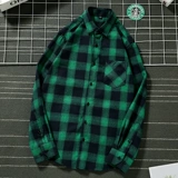 Брендовая мужская трендовая рубашка для школьников для отдыха, оверсайз, в корейском стиле