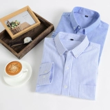 Осенняя хлопковая трендовая универсальная рубашка для отдыха, в корейском стиле