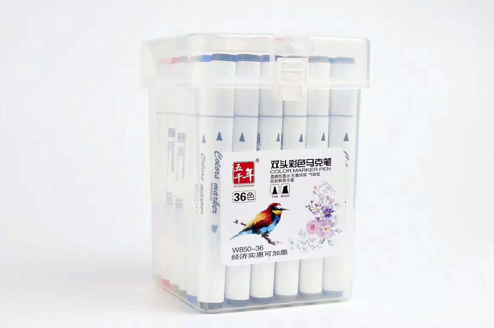 Five Millennium MacPen 12 24 24 36 48 48 60 60 Color 80 Color Oily Stroke Pen Four Corner Pen